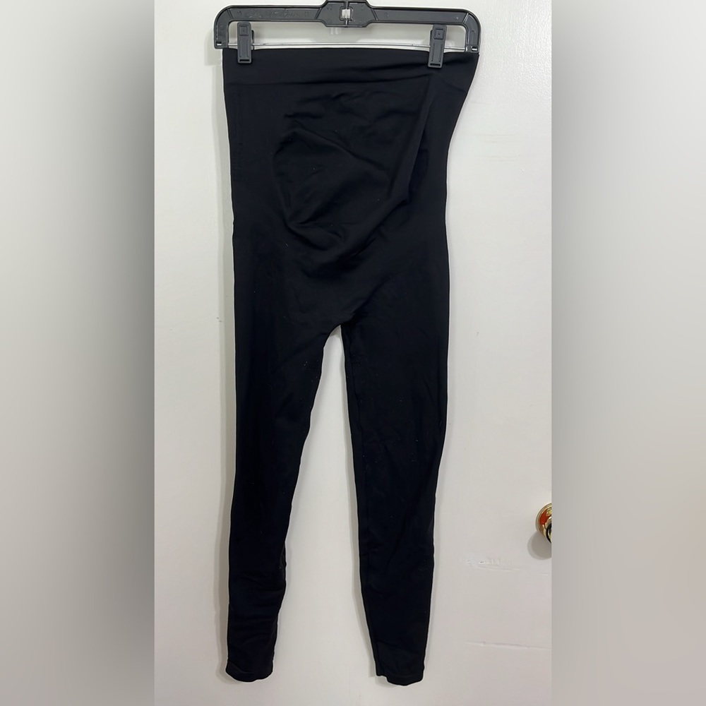 Blanqi everyday maternity leggings, black euc